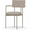 HK Living Dining Chair Stuhl Mit Armlehnen - 56x54x81 Cm - Upminster