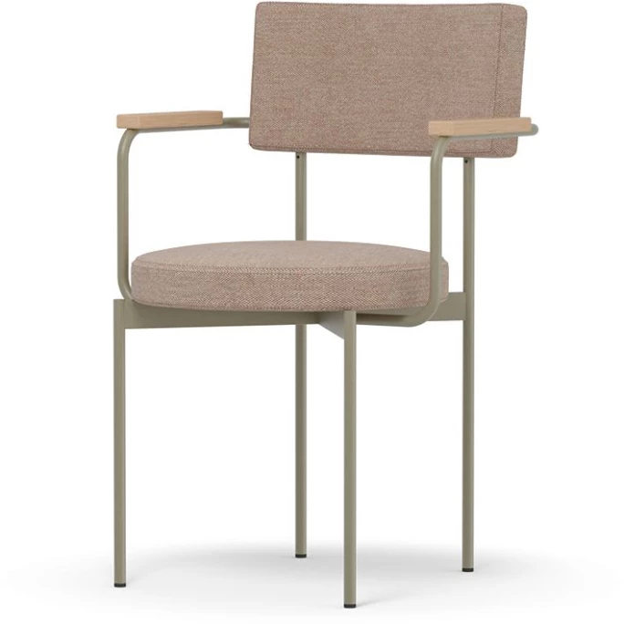 HK Living Dining Chair Stuhl Mit Armlehnen - 56x54x81 Cm - Morden