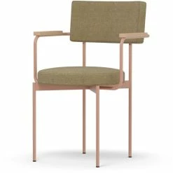 HK Living Dining Chair Stuhl Mit Armlehnen - 56x54x81 Cm - Kensington