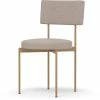 HK Living Dining Chair Stuhl - 46x54x81 Cm - Upminster