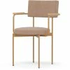 HK Living Dining Chair Stuhl Mit Armlehnen - 56x54x81 Cm - Morden