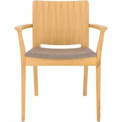 Jan Kurtz KELLEY Sessel - 81,5x63x45 Cm - Eiche/steinbraun