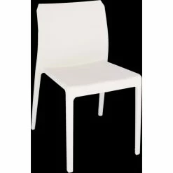 Jan Kurtz MIA Stapelstuhl - 82x46x55 Cm - Weiß