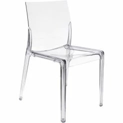 Jan Kurtz MIA Stapelstuhl - 82x46x55 Cm - Transparent