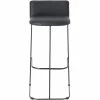 Jan Kurtz RAGNO Barhocker - 88x39x43 Cm - Schwarz/schwarz
