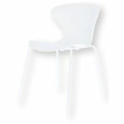 Jan Kurtz RIVA Stuhl - 80x47x50 Cm - Weiß/weiß