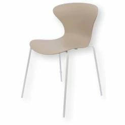 Jan Kurtz RIVA Stuhl - 80x47x50 Cm - Weiß/sand