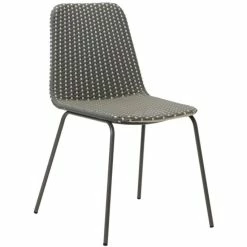 House Doctor Bast Stuhl - In-/Outdoor - 2er-Set - 2er-Set - 55x50x81 Cm - Grün