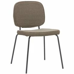 House Doctor Carma Stuhl - 2er-Set - 2er-Set - 55x50x81 Cm - Dunkler Sand