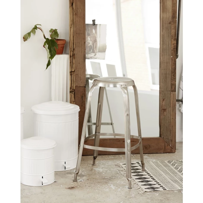 House Doctor Define Barhocker - Ø 45 Cm - Höhe 75 Cm - Gunmetal-grau – Bild 2