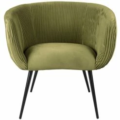 Leitmotiv Majestic Stuhl - 74,5x68,5 Cm - Höhe 76 Cm - Moosgrün