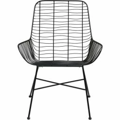 Villa Collection Svale Stuhl - 2er-Set - 2er-Set: 67x63x77 Cm - Schwarz