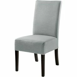 Fink Living MIRCO Polsterstuhl In Leinenoptik - B 46 Cm - H 98 Cm - T 61 Cm - Mint