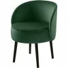 Fink Living ELLIS Velvet Polsterstuhl - B 59 Cm - H 71 Cm - T 57 Cm - Grün