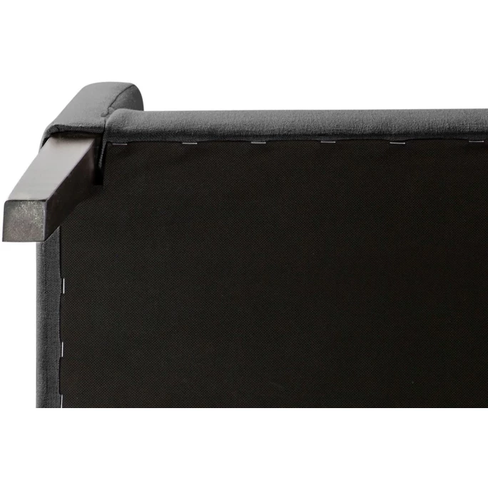 Fink Living MARTIN Polsterstuhl In Leinenoptik Mit Armlehnen - B 60 Cm - H 84 Cm - T 61 Cm - Dunkelgrau – Bild 5