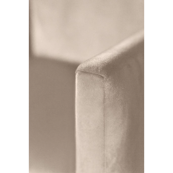 Fink Living DAVID Magic Velvet Polsterstuhl Mit Armlehnen - B 60 Cm - H 95 Cm - T 63 Cm - Creme – Bild 7