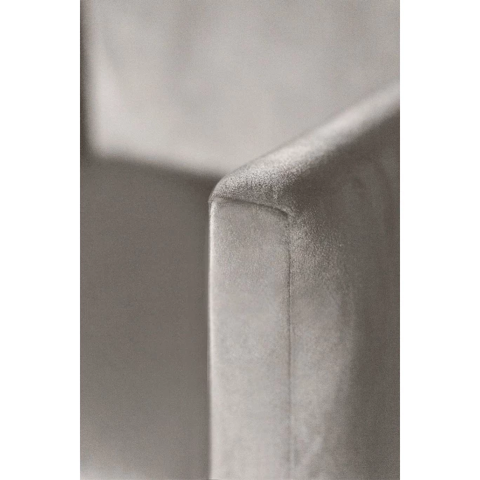 Fink Living DAVID Magic Velvet Polsterstuhl Mit Armlehnen - B 60 Cm - H 95 Cm - T 63 Cm - Zink – Bild 7