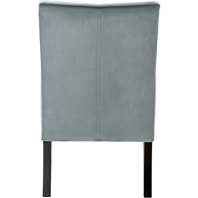 Fink Living DAVID Magic Velvet Polsterstuhl Mit Armlehnen - B 60 Cm - H 95 Cm - T 63 Cm - Dunkelgrau – Bild 3