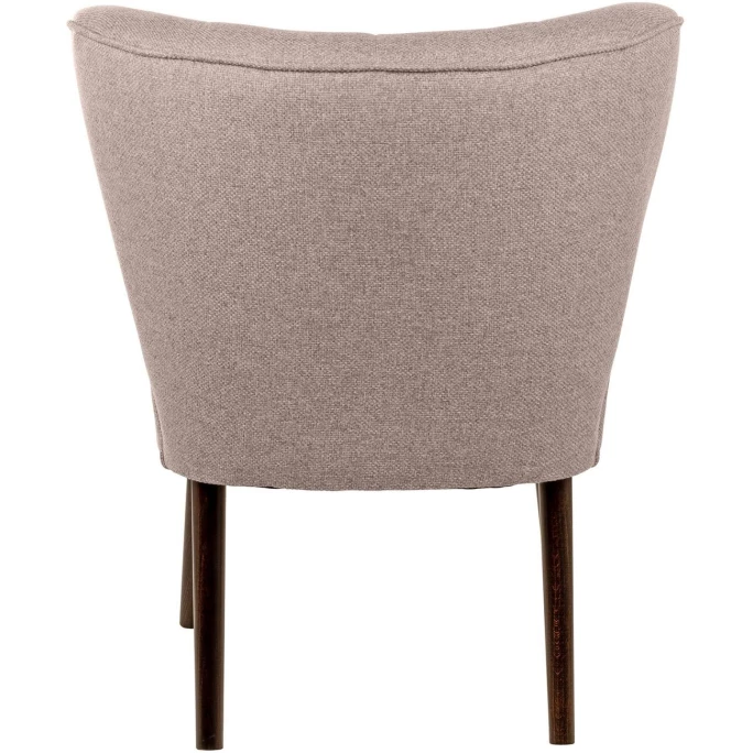 Fink Living BRADY Melange Polsterstuhl - B 67 Cm - H 76 Cm - T 67 Cm - Rose – Bild 3