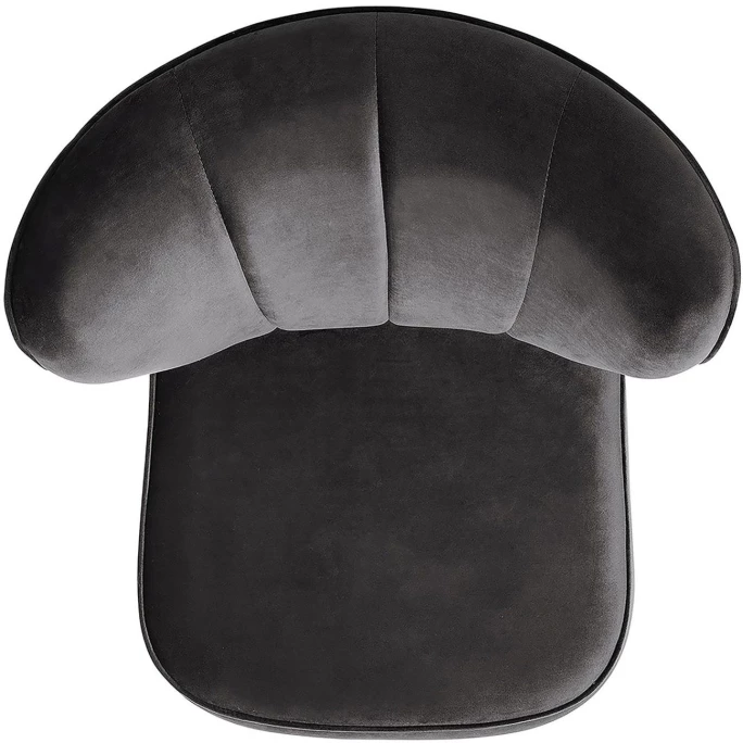 Fink Living BRADY Velvet Polsterstuhl - B 67 Cm - H 76 Cm - T 67 Cm - Stone – Bild 4