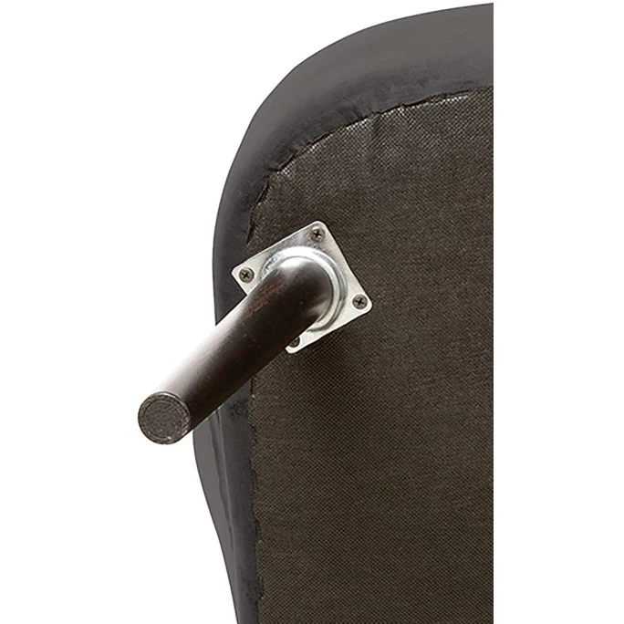 Fink Living BRADY Velvet Polsterstuhl - B 67 Cm - H 76 Cm - T 67 Cm - Stone – Bild 5