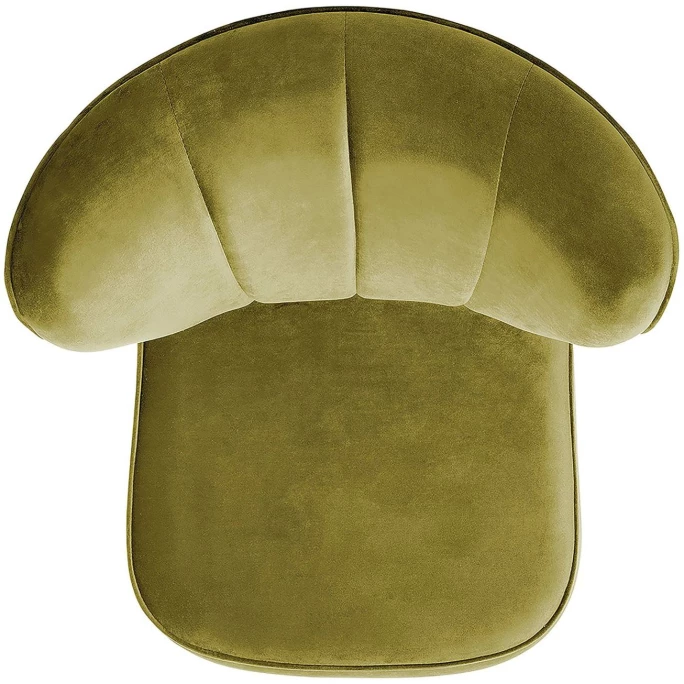 Fink Living BRADY Velvet Polsterstuhl - B 67 Cm - H 76 Cm - T 67 Cm - Senf – Bild 4