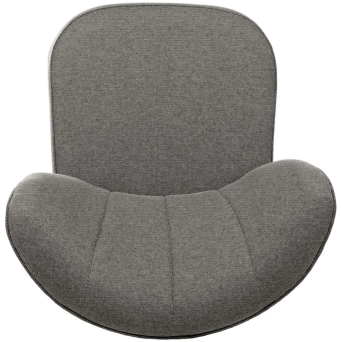 Fink Living BRADY Polsterstuhl In Leinenoptik - B 67 Cm - H 76 Cm - T 67 Cm - Stone – Bild 4