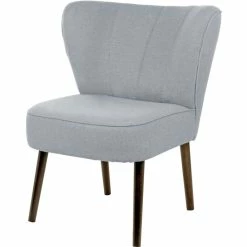 Fink Living BRADY Polsterstuhl In Leinenoptik - B 67 Cm - H 76 Cm - T 67 Cm - Mint