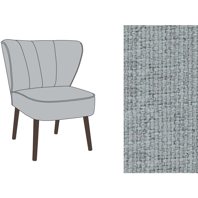 Fink Living BRADY Polsterstuhl In Leinenoptik - B 67 Cm - H 76 Cm - T 67 Cm - Mint – Bild 5