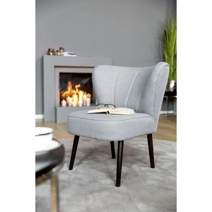 Fink Living BRADY Polsterstuhl In Leinenoptik - B 67 Cm - H 76 Cm - T 67 Cm - Mint – Bild 6