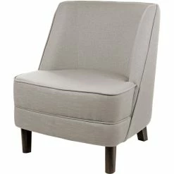 Fink Living DAVE Sessel In Leinenoptik - B 67 Cm - H 81 Cm - T 63 Cm - Rose