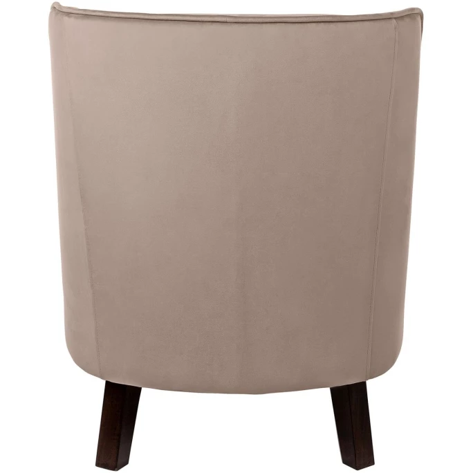 Fink Living DAVE Magic Velvet Sessel - B 67 Cm - H 81 Cm - T 63 Cm - Creme – Bild 3