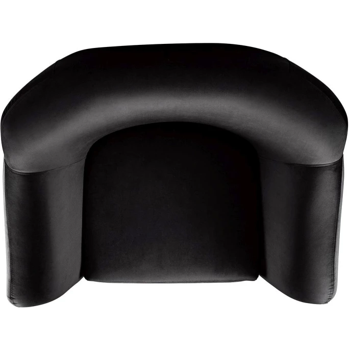Fink Living AUDRY Velvet Sessel - B 97 Cm - H 83 Cm - T 81 Cm - Schwarz – Bild 4