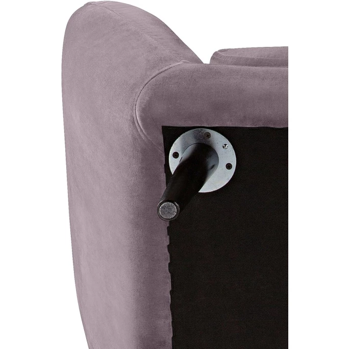 Fink Living AUDRY Magic Velvet Sessel - B 97 Cm - H 83 Cm - T 81 Cm - Rose – Bild 5