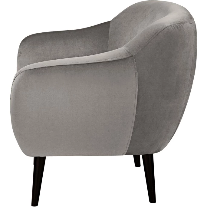 Fink Living AUDRY Magic Velvet Sessel - B 97 Cm - H 83 Cm - T 81 Cm - Zink – Bild 2