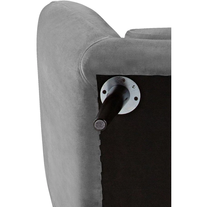 Fink Living AUDRY Magic Velvet Sessel - B 97 Cm - H 83 Cm - T 81 Cm - Zink – Bild 5