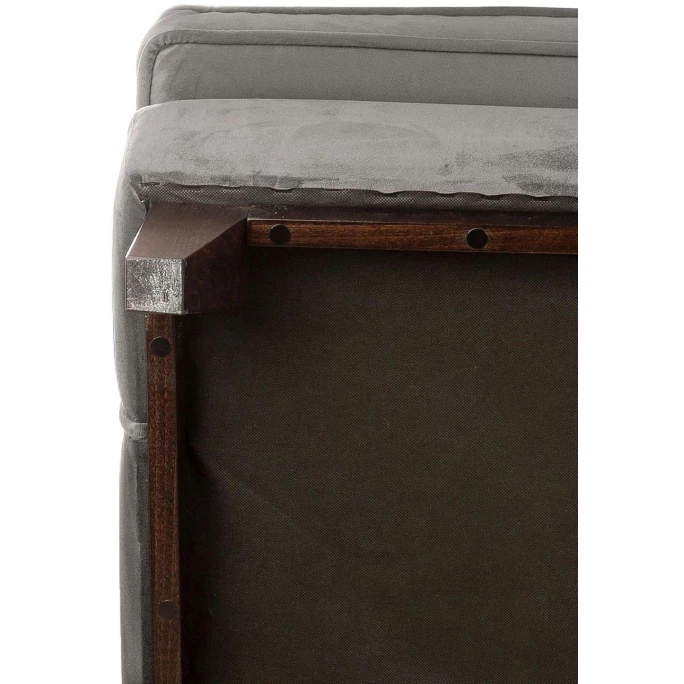 Fink Living STUART Magic Velvet Sessel - B 84 Cm - H 94 Cm - T 100 Cm - Hellgrau – Bild 5